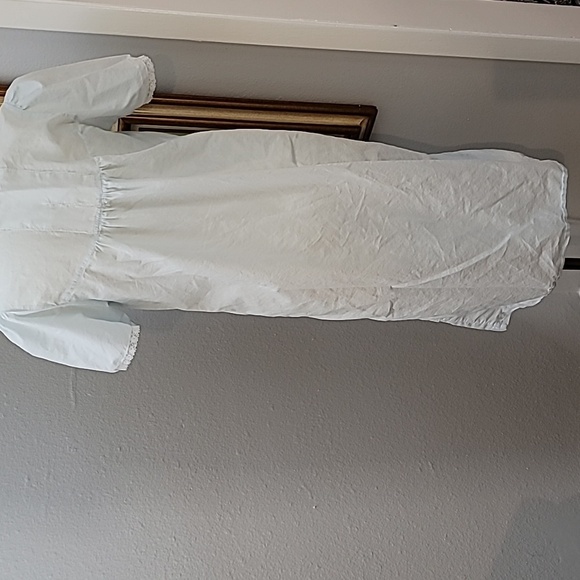 BARBIZON vintage gown baby blue size medium to small floral detail - Picture 9 of 14